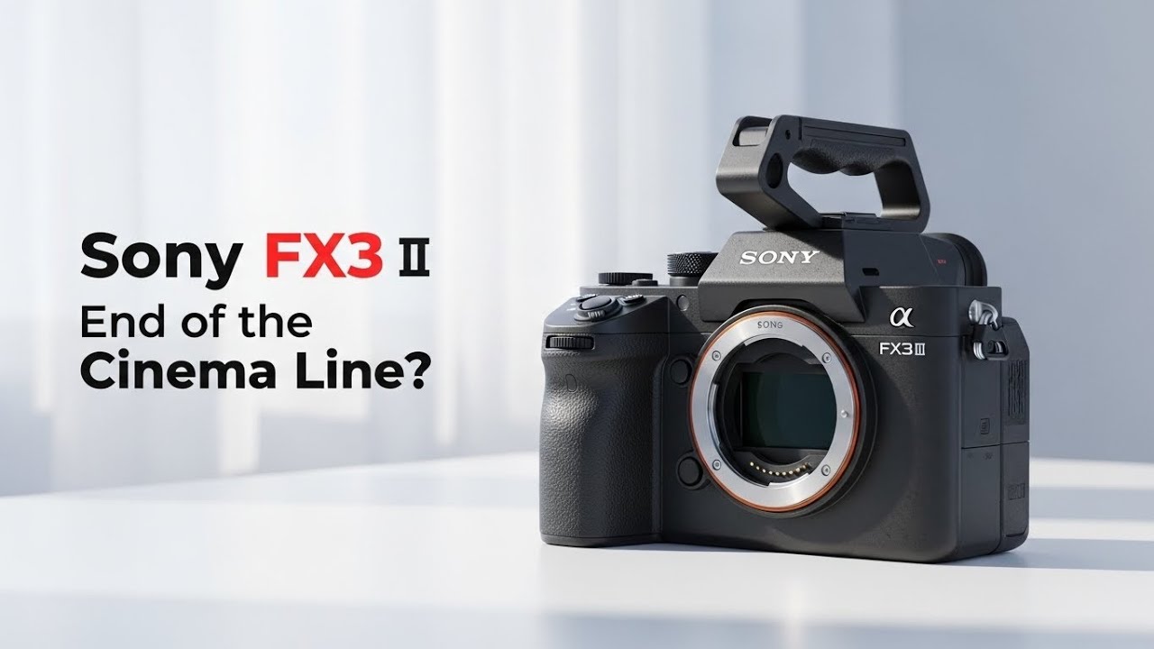 Sony FX3 II Leaks: The End of the Cinema Line? (Specs & Release Date)