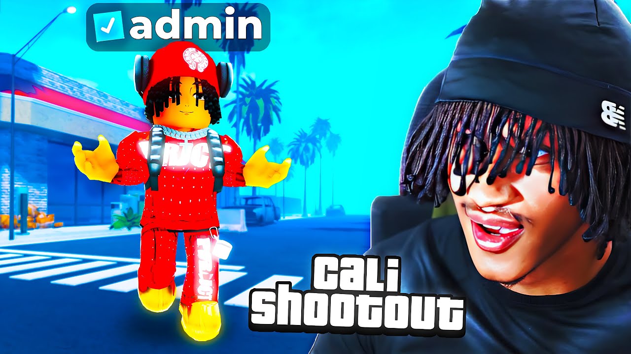 Итак, я получил статус АДМИНА в Roblox Cali Shootout...