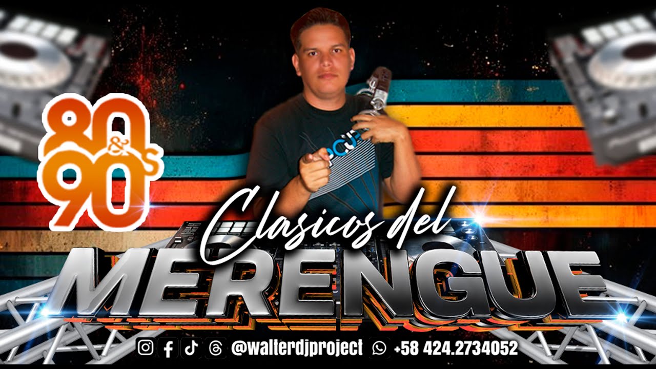 CLASICOS DEL MERENGUE De Los 80 y 90 🔥VIDEO MIX - PARTE 2🔥 - WALTER DJ PROJECT 🎧