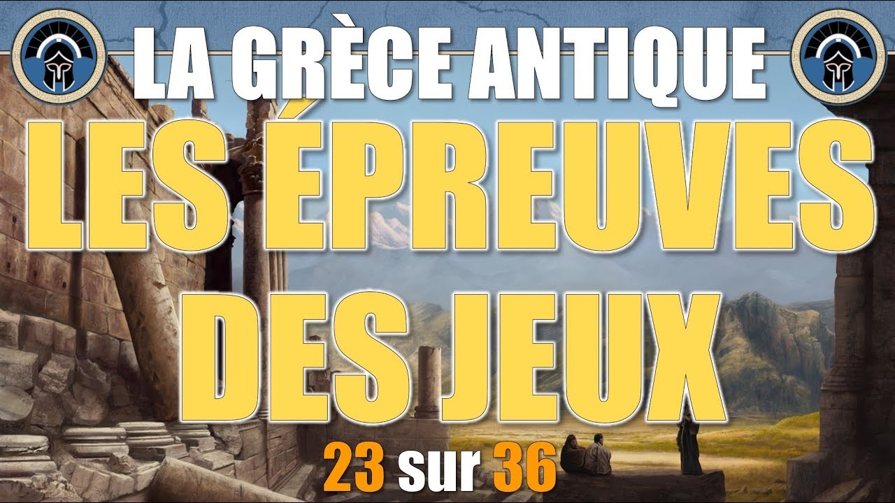 Grèce antique - 23 Les épreuves des Jeux