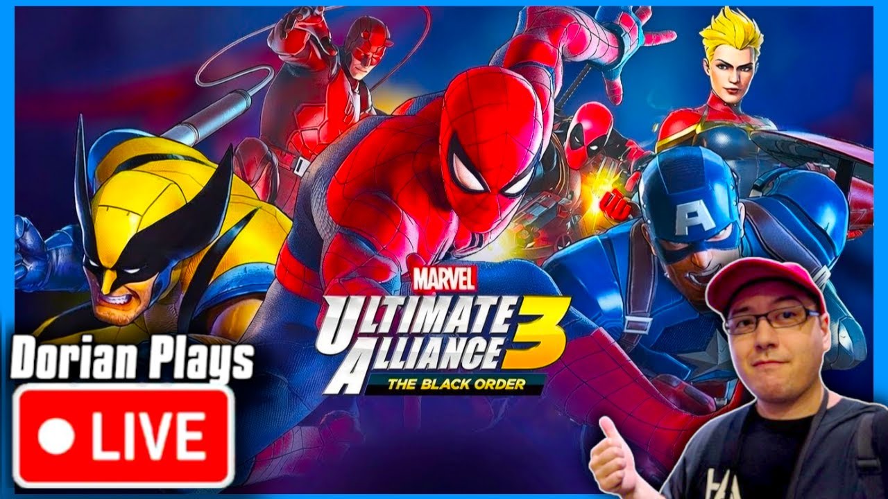 Vertical Shorts Feed | First Time Playing Marvel Ultimate Alliance 3 | Night 2