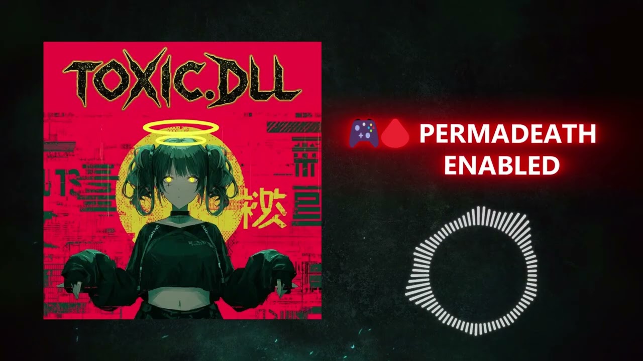 🌌 TOXIC.DLL &ndash; [ PERMADEATH ENABLED] (Official Music Video) | DIGITAL METAL / INDUSTRIAL METAL