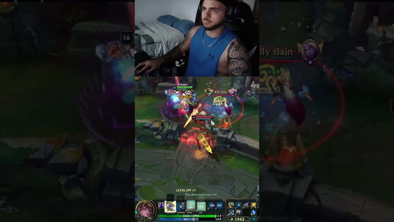 El primer game siempre es tosco |  #leagueoflegends #riotgames #twitch #top #clip #irelia  #streamer