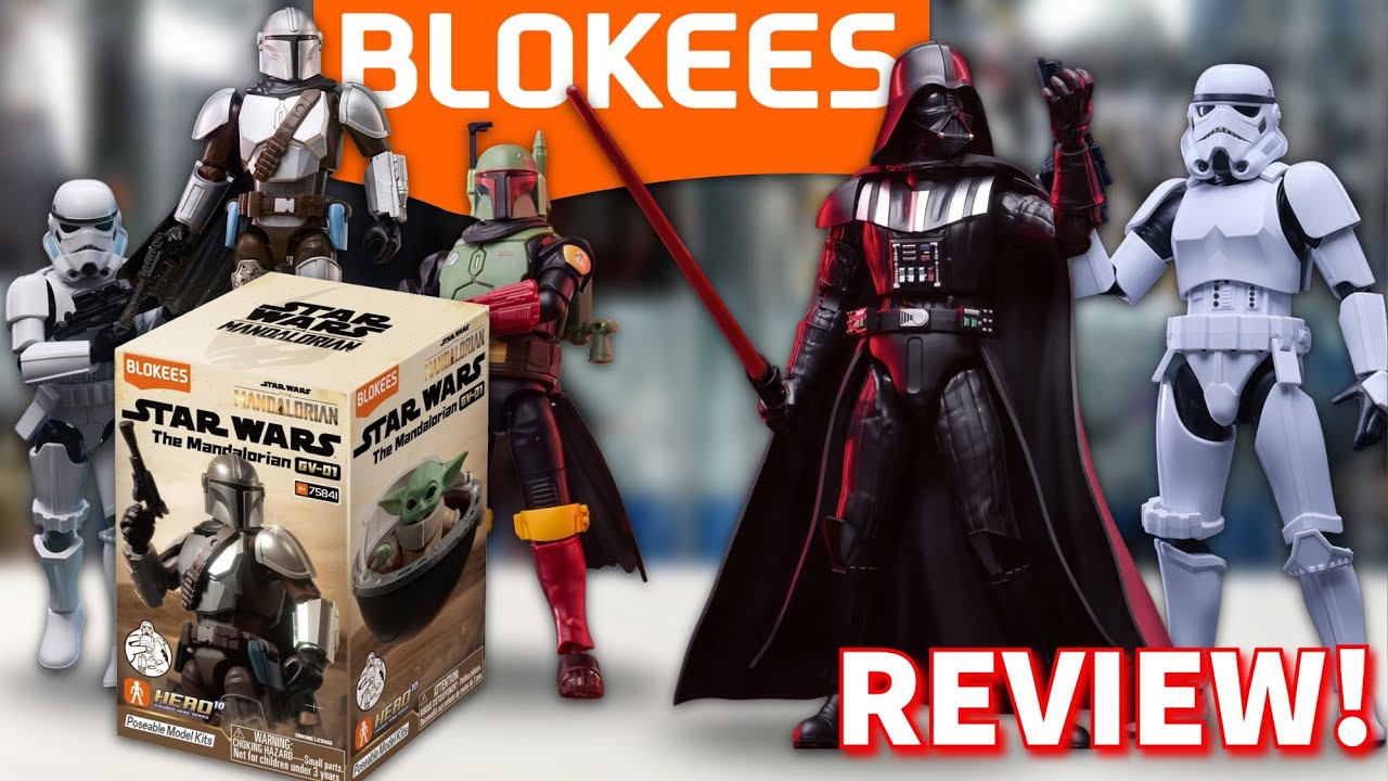 Фигурки Blokees Star Wars просто потрясающие! Обзор Galaxy Version и Champion Class!