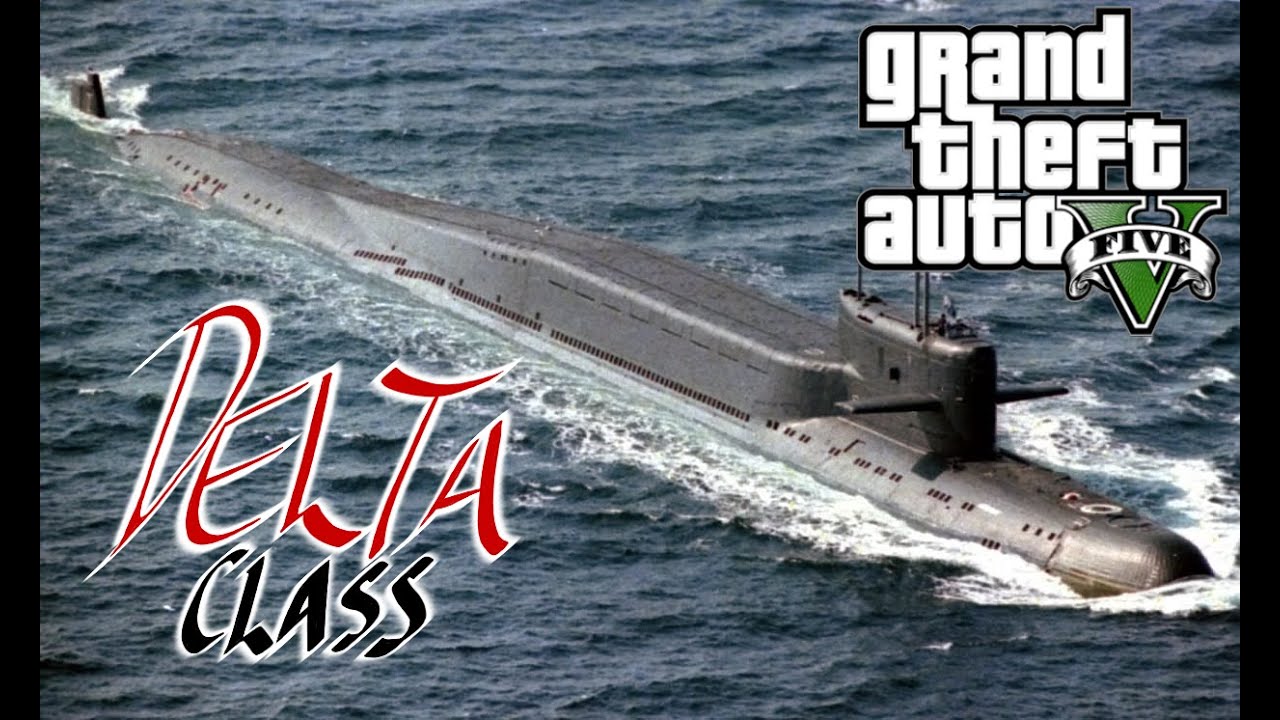 Grand Theft Auto 5 - Delta Class Submarine