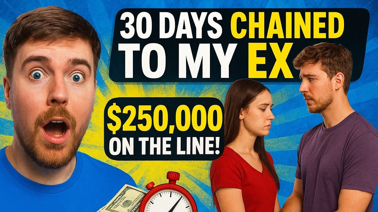 MrBeast Chained to My Ex for $250,000 &ndash; The Craziest MrBeast Challenge Ever!