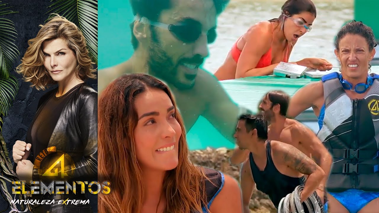 Bajas inesperadas en la pista de agua | Episodio 22 | Reto 4 Elementos