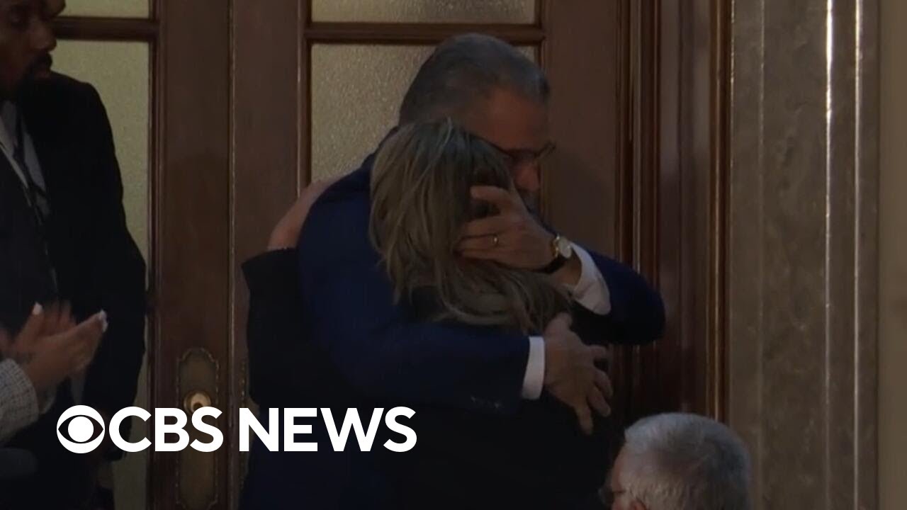 Trump welcomes man freed from Maduro captivity at State of the Union