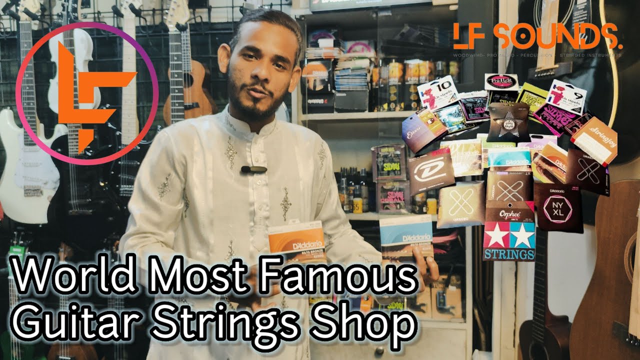 Guitar Strings Price in Bangladesh 🇧🇩 || গিটারের স্ট্রীংয়ের দাম বাংলাদেশে 🎸💰