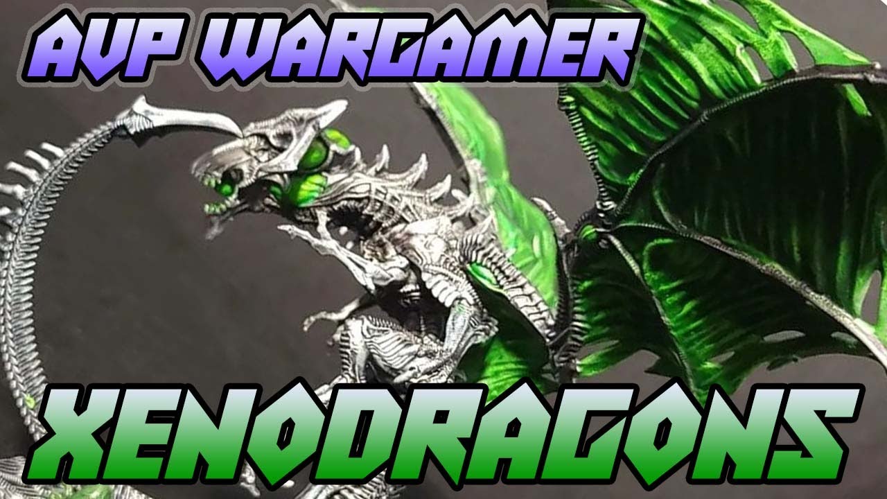 Flying Alien Queens and XENODRAGON!!