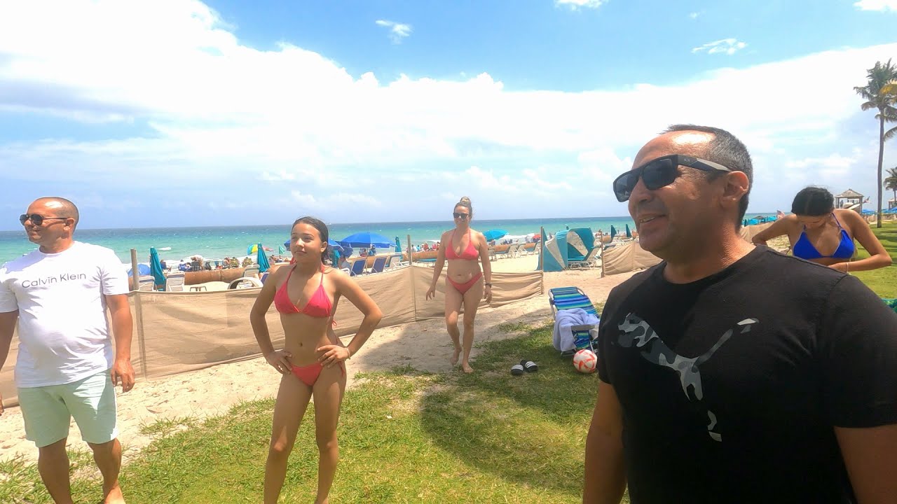 Cuban Family Invites me for Easter Sunday Lechon on Deerfield Beach Walk