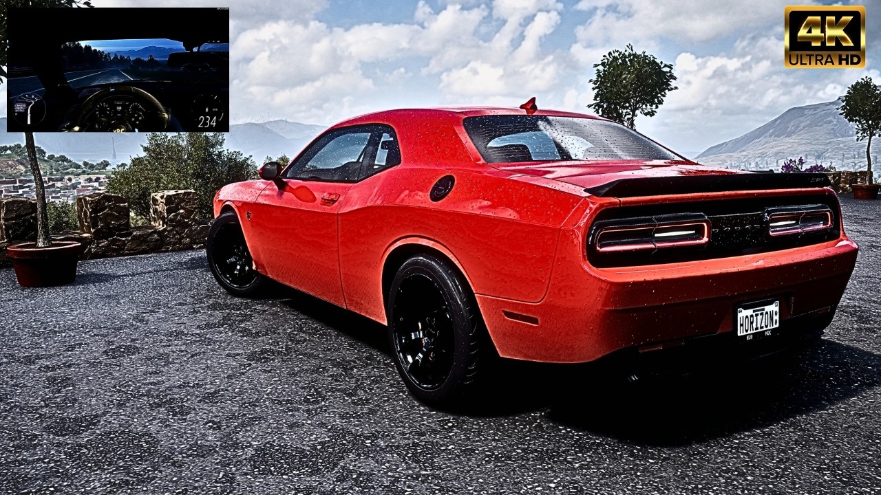 POV DRIVE | 707 HP Dodge Challenger SRT Hellcat | Forza Horizon 5 4K