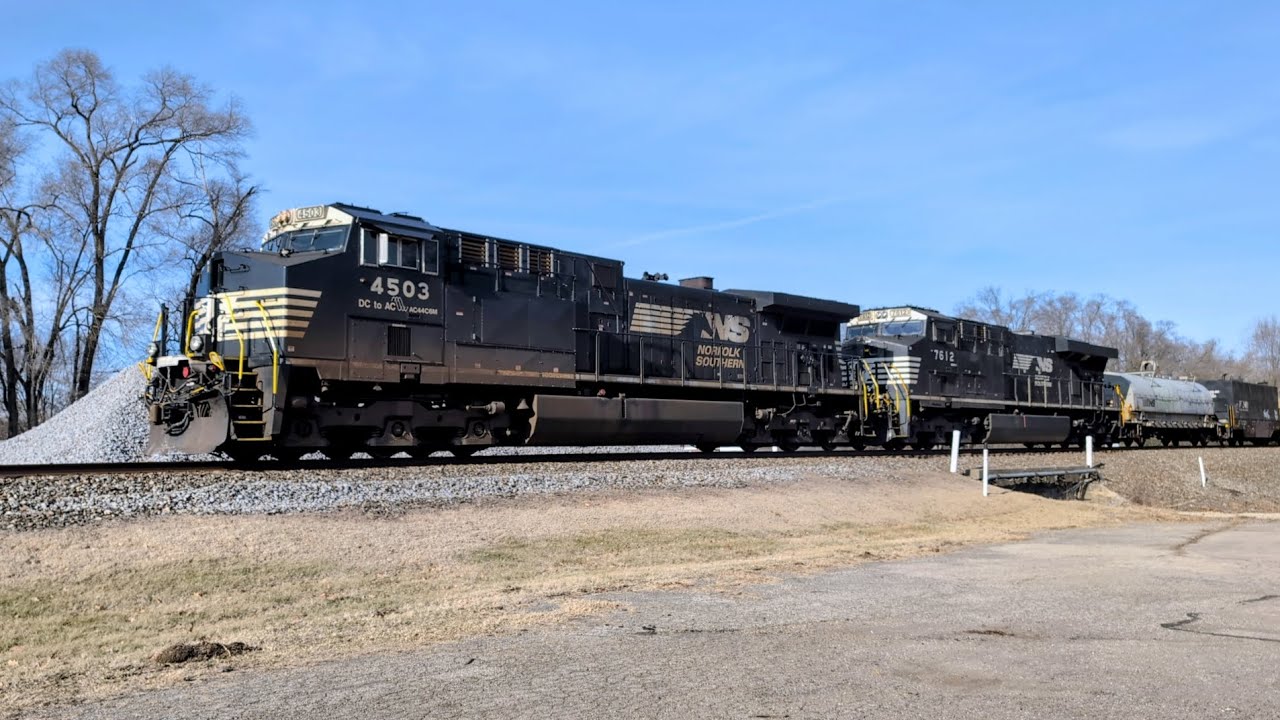 Norfolk Southern 171 WB Dayton District @MP 197 Fairborn, Ohio 1-22-2026