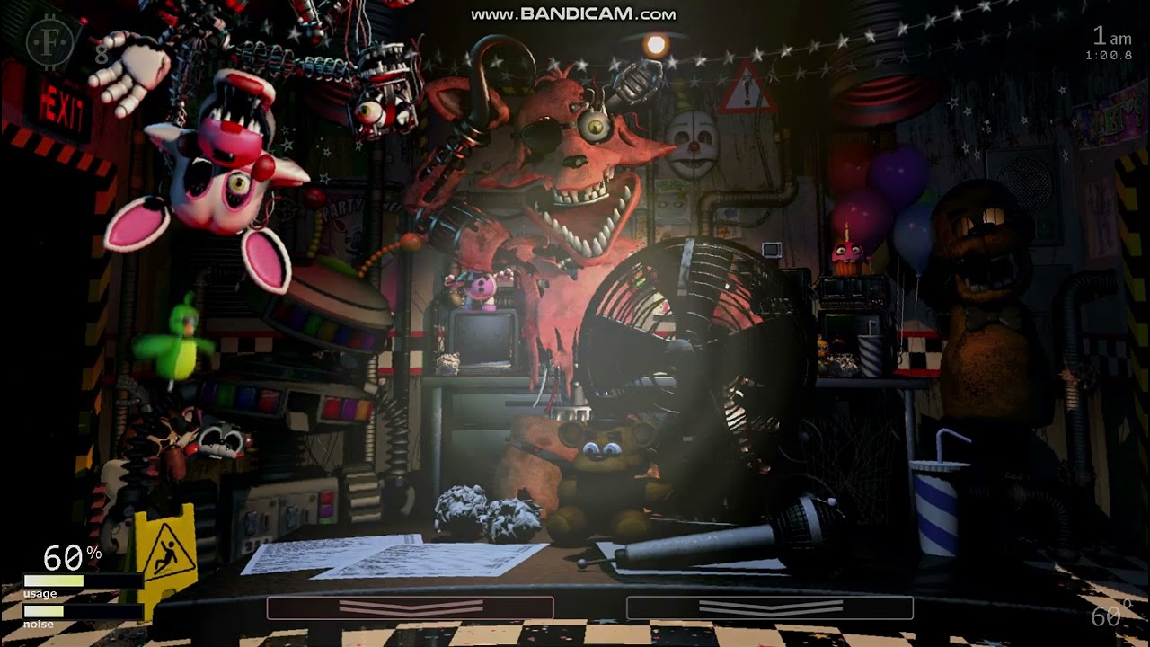 enfrentandome a los animatronicos secretos de la ucn