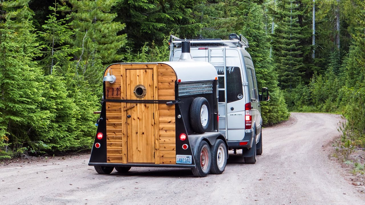 Sauna Trailer Step 44: Test Mobile Sauna in a Scenic Location