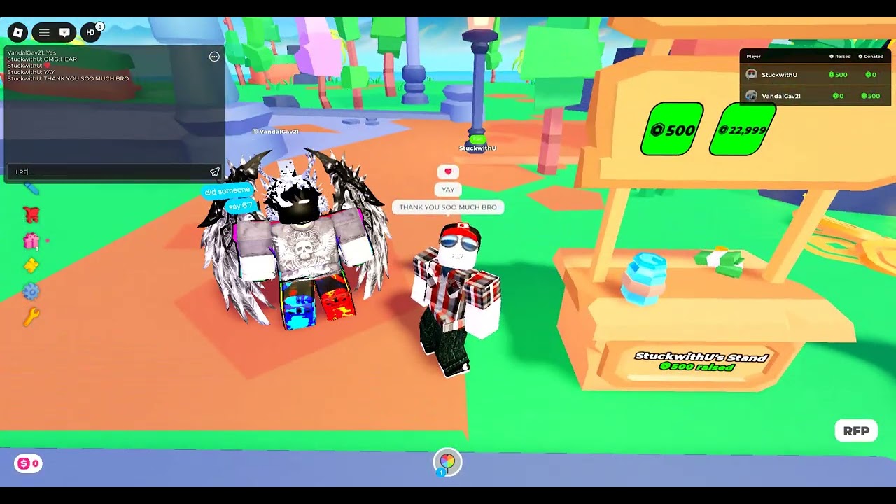 THANK YOU SOO MUCH FOR 500 DONATION I REALLY APPRECIATE IT /W VANDAL YOUR THE BEST BRO STAY KIND