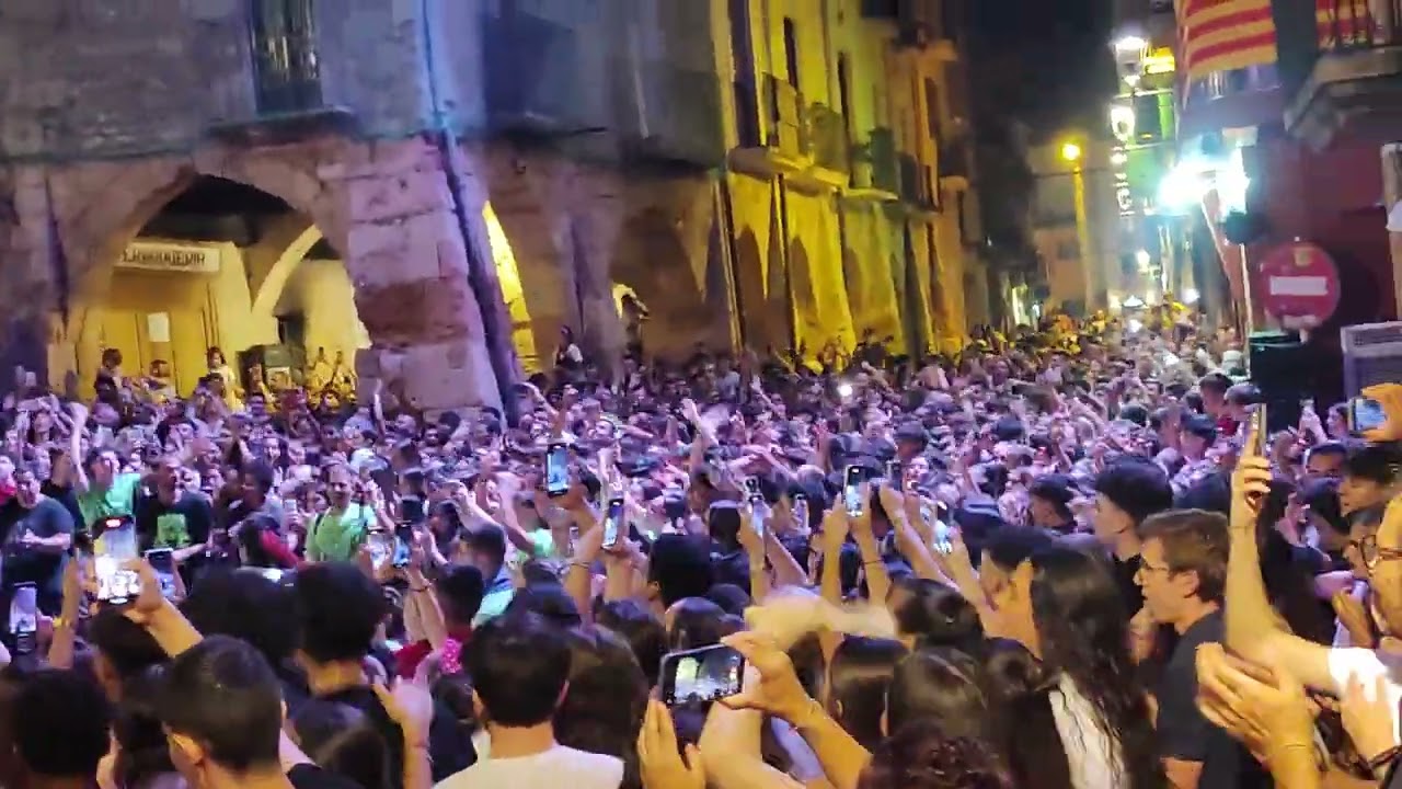 Baixada de la Cucafera i representaci&oacute; de llegenda. Tarragona 2025