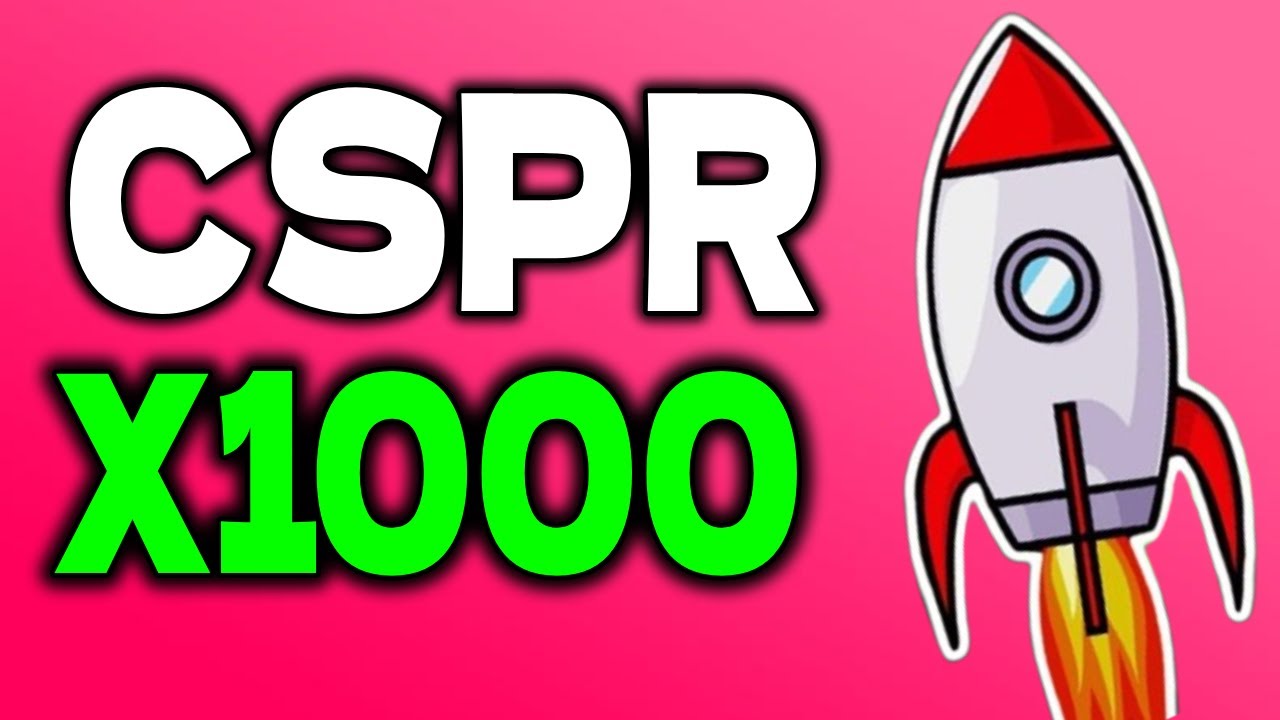 CSPR WILL X1000 AFTER THIS NEWS? - CASPER PRICE FORECAST 2024 - 2025