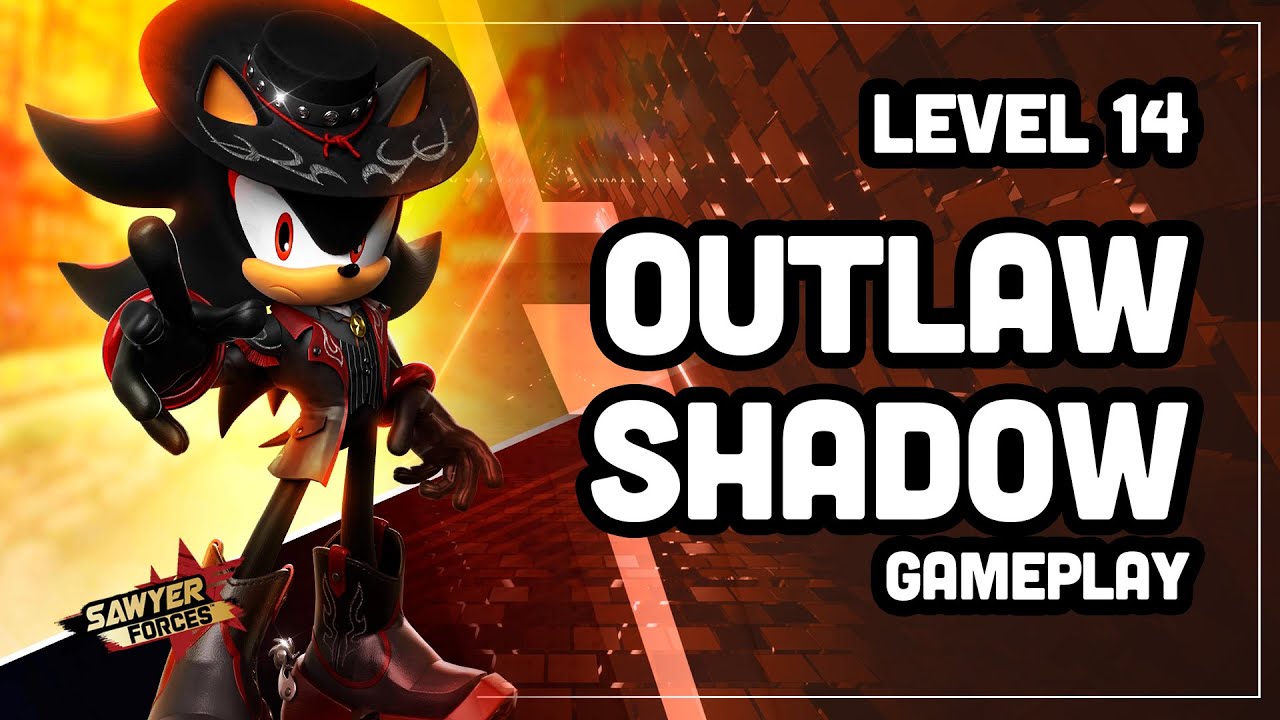 Sonic Forces Speed Battle: Lvl 14 Outlaw Shadow Gameplay