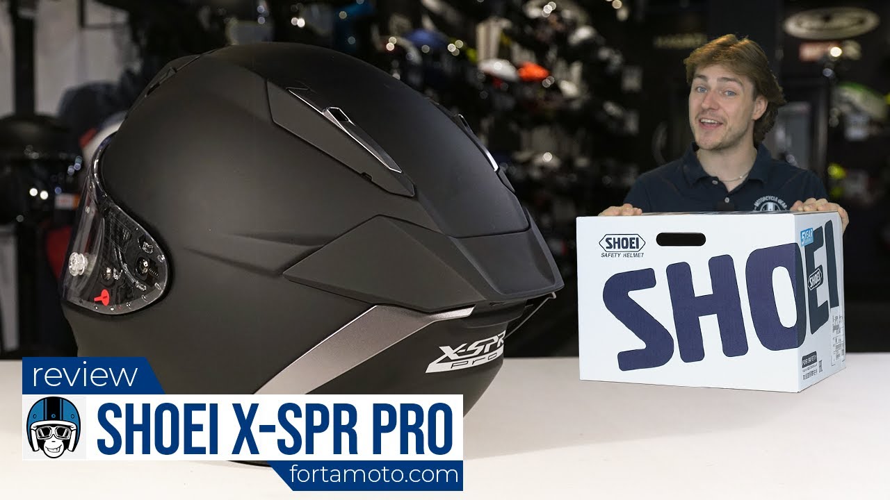 SHOEI X-SPR PRO motorcycle helmet Review | FortaMoto.com