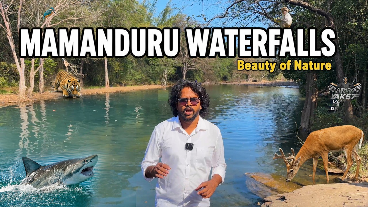Secret Blue Waterfall Trek 💙🌿 | Unexplored Mamanduru Falls Adventure | Ashok Kishore