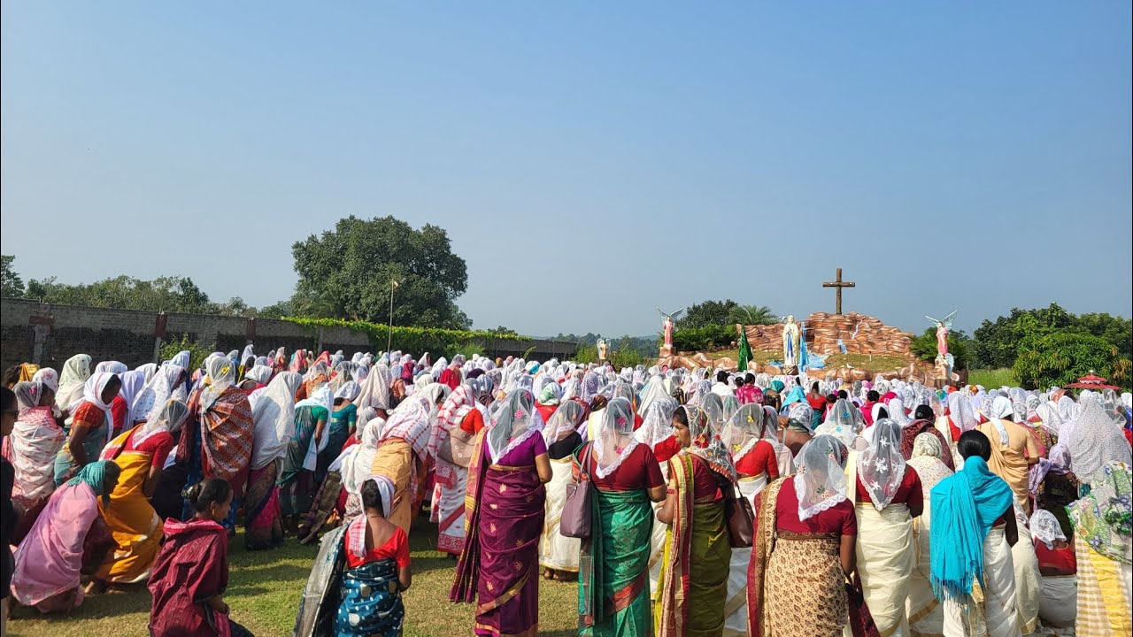 Birmitrapur Deanery तीर्थयात्रा to Nishkalank MataAshram Mundagaon||