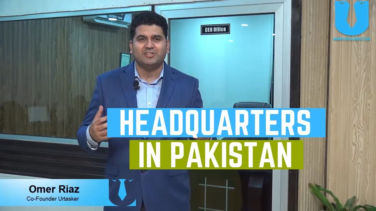 Omer Riaz CEO and Co-founder of Urtasker Visits Headquarters in Pakistan.