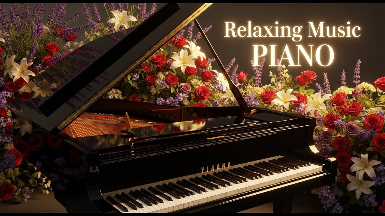 Relaxing Piano Music for Peaceful Dreams and Deep Sleep 🌙 Soft Piano Instrumental Night Calm