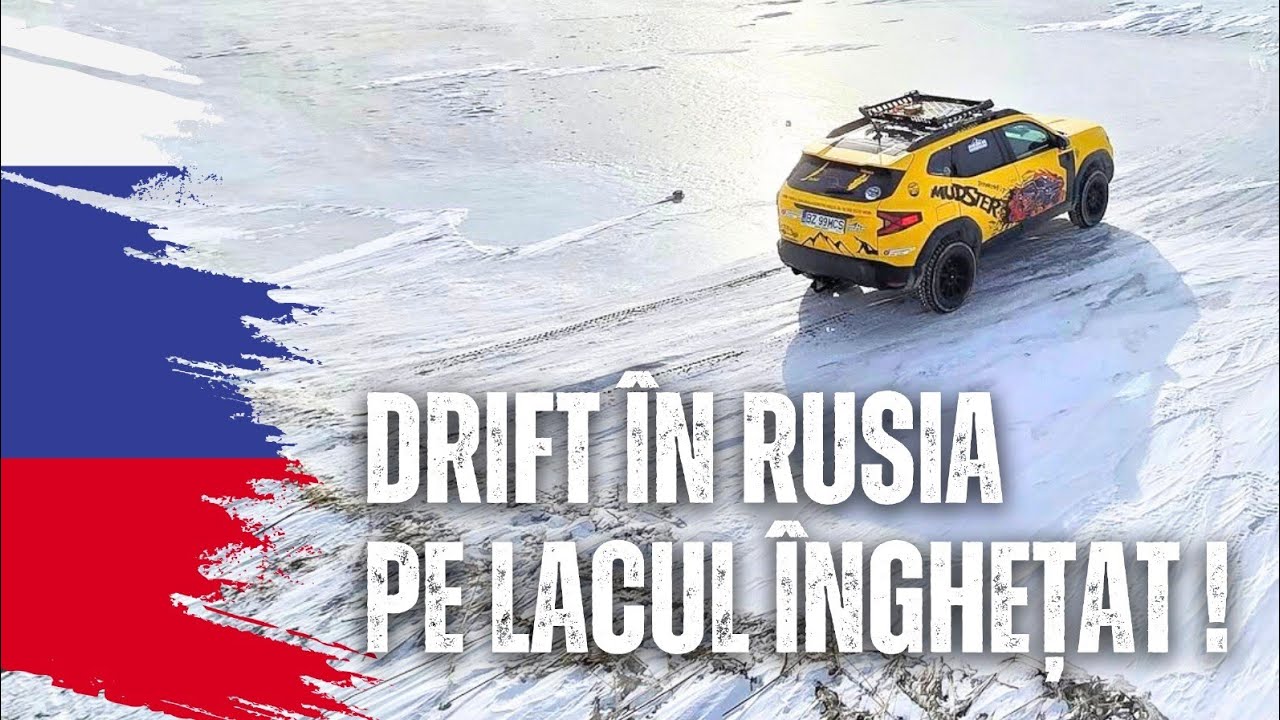 Ep.15 🎬Am găsit un drum🥶 Drift pe gheață-fără benzină🚱 am trecut în Rusia-NOVOSIBIRSK🆗️-viscol🌬 MCS