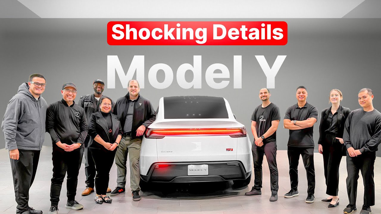SHOCKING DETAILS: TESLA ENGINEERING shares MODEL Y Details