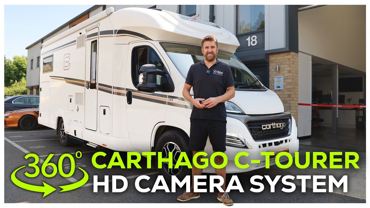 Carthago C-Tourer Motorhome | 360° HD Camera System Installation & Walkthrough! (2021 Carthago)