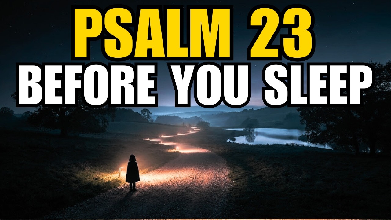 Find Rest and Peace Tonight with the Powerful Night Prayer of Psalm 23