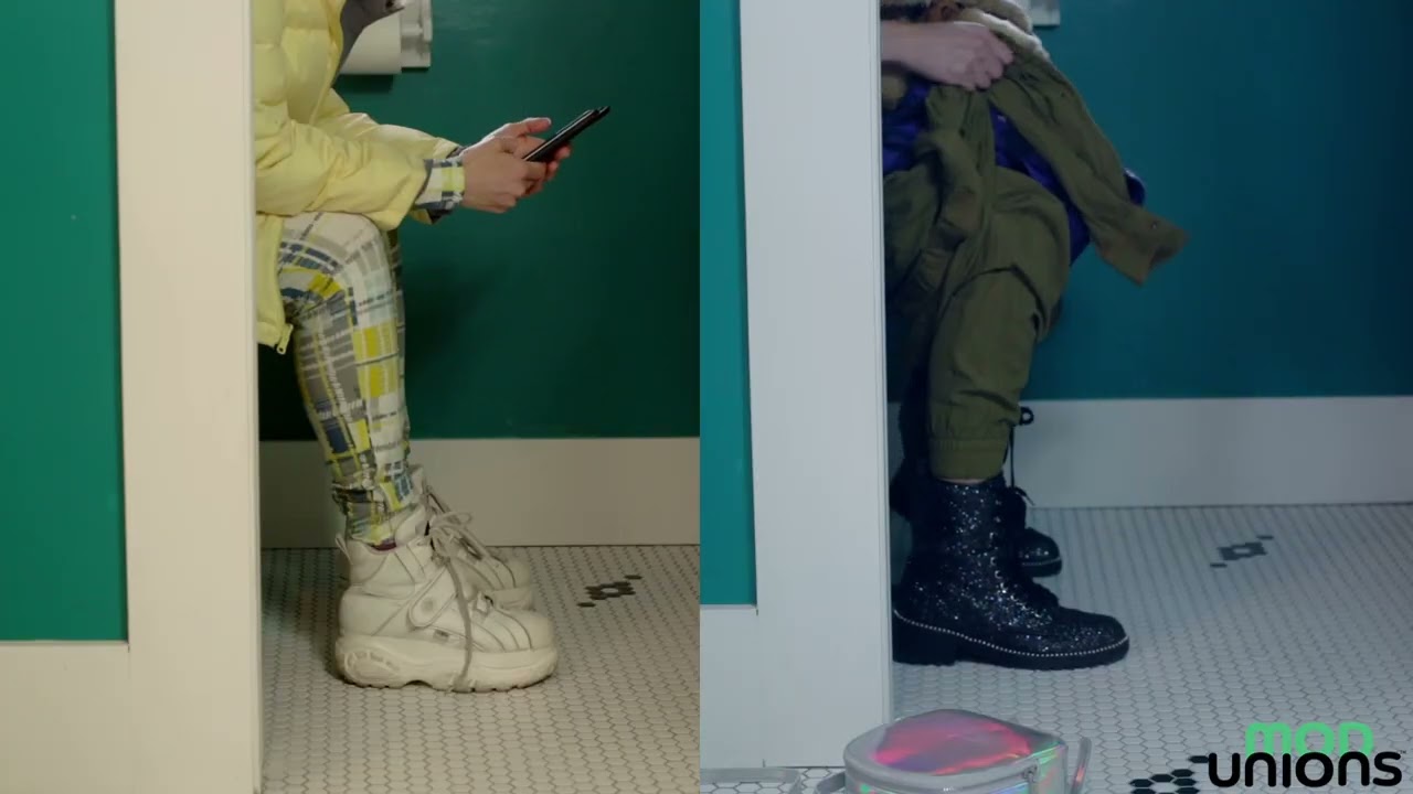 Using The Bathroom in A Jumpsuit