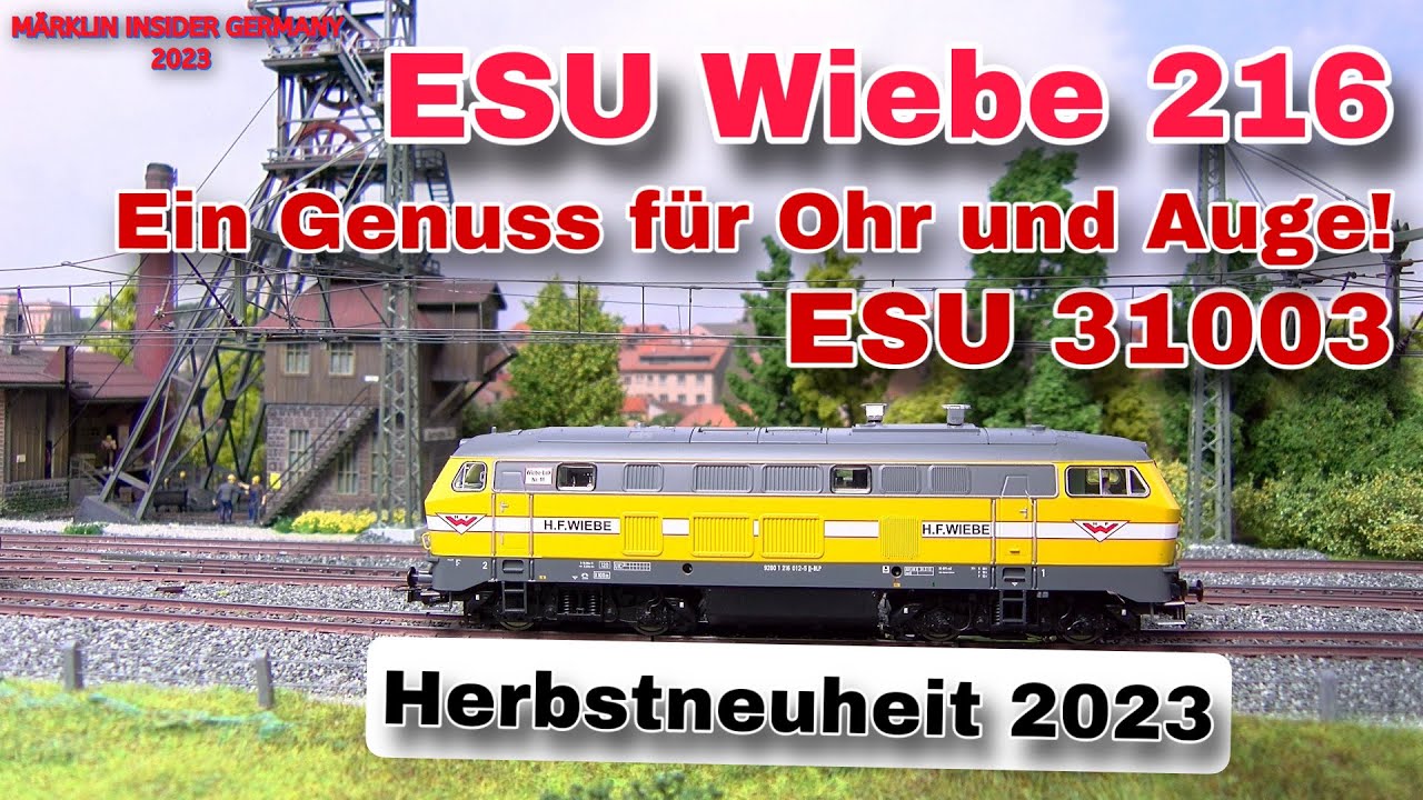 ESU 31003 BR 216 WIEBE - Herbstneuheit 2023
