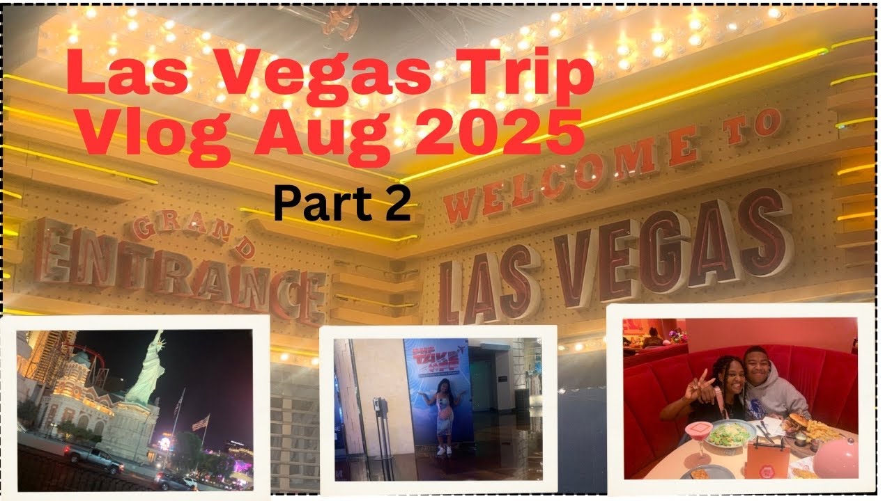 Jess Traveling | Las Vegas Vlog Aug 2025 Footage 