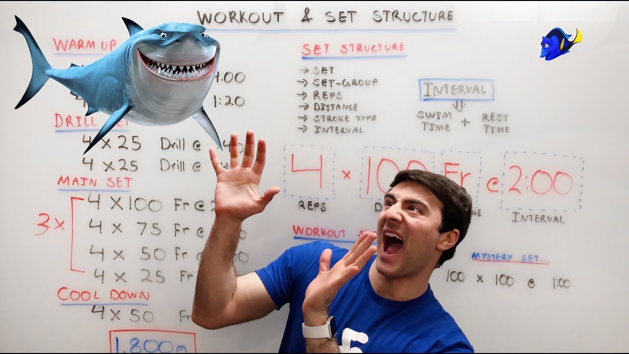Swimming Workout and Set Structure | Whiteboard Wednesday