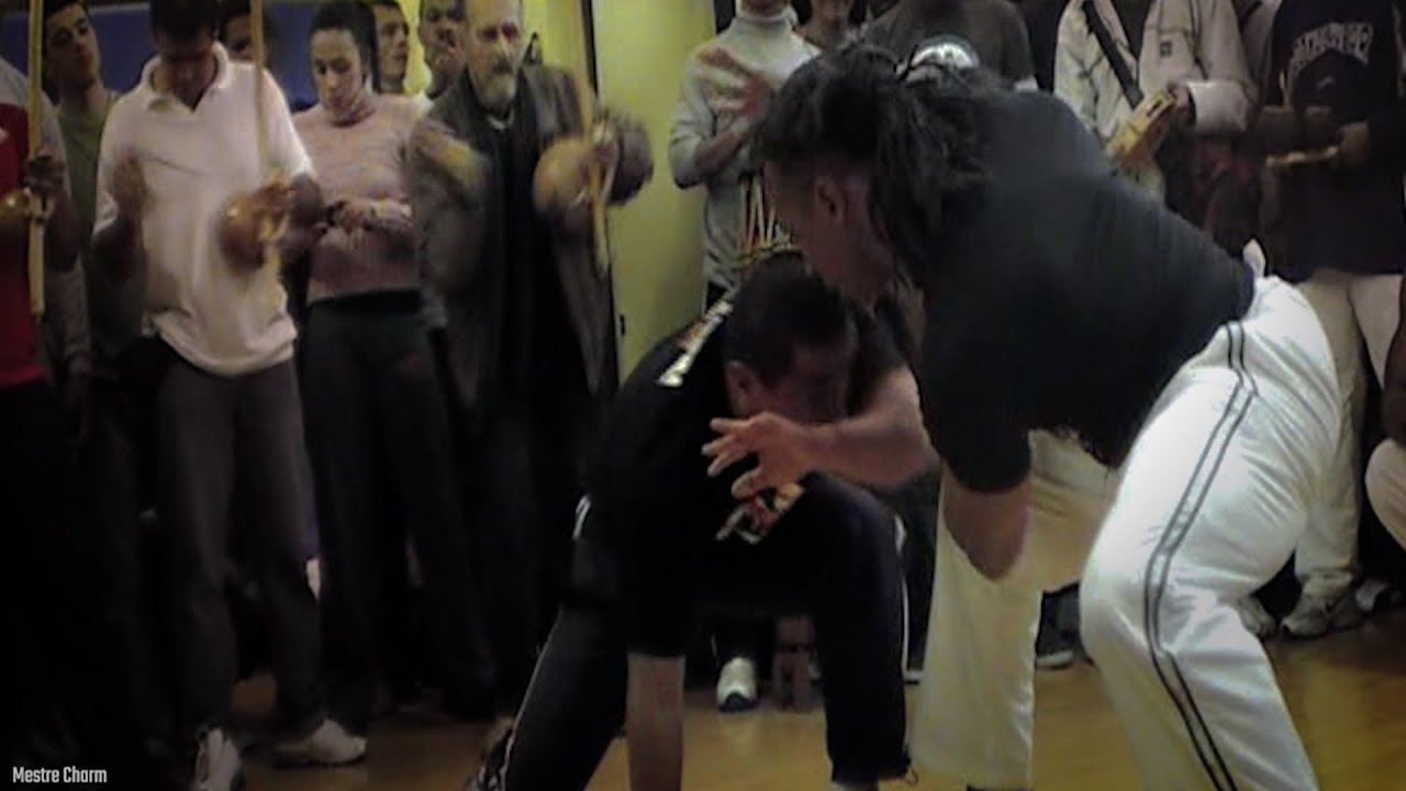 Mestre Charm em Bruxelas | Roda de abertura dos Jogos Europeus de Capoeira 2008