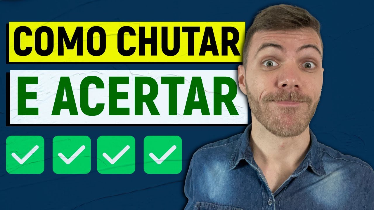 CHUTEI 20 QUEST&Otilde;ES em MATEM&Aacute;TICA no ENEM para ENSINAR VOC&Ecirc; a CHUTAR E ACERTAR