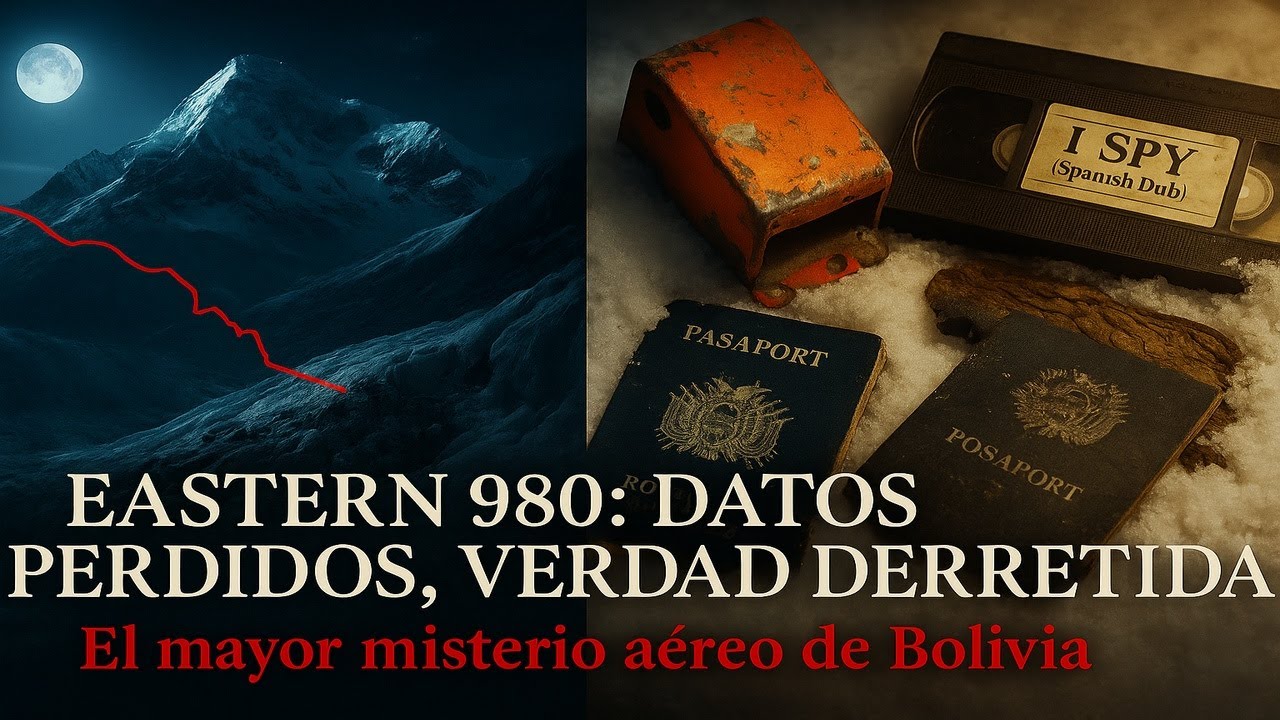 Accidente a 19,600 Pies en Bolivia y la Caja Negra Desapareció: ¿Sabotearon el Vuelo 980 de Eastern?