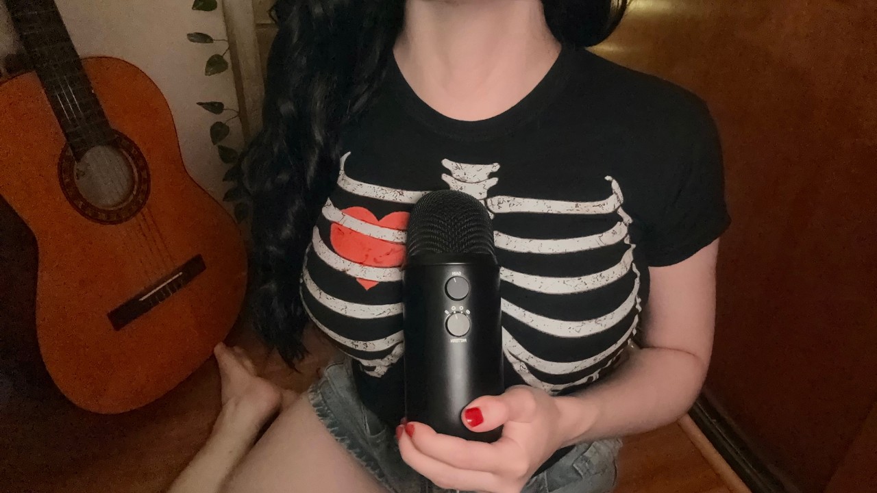 ⋆˚࿔ Девушка шепчет тебе и ты слышишь её сердце очень близко ASMR 𝜗𝜚˚⋆