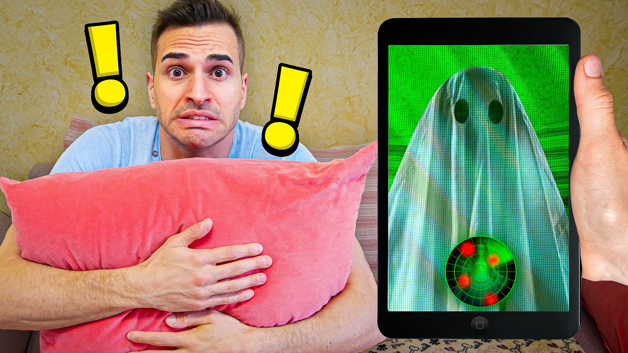 USIAMO L'APP PER VEDERE I FANTASMI IN CASA!!