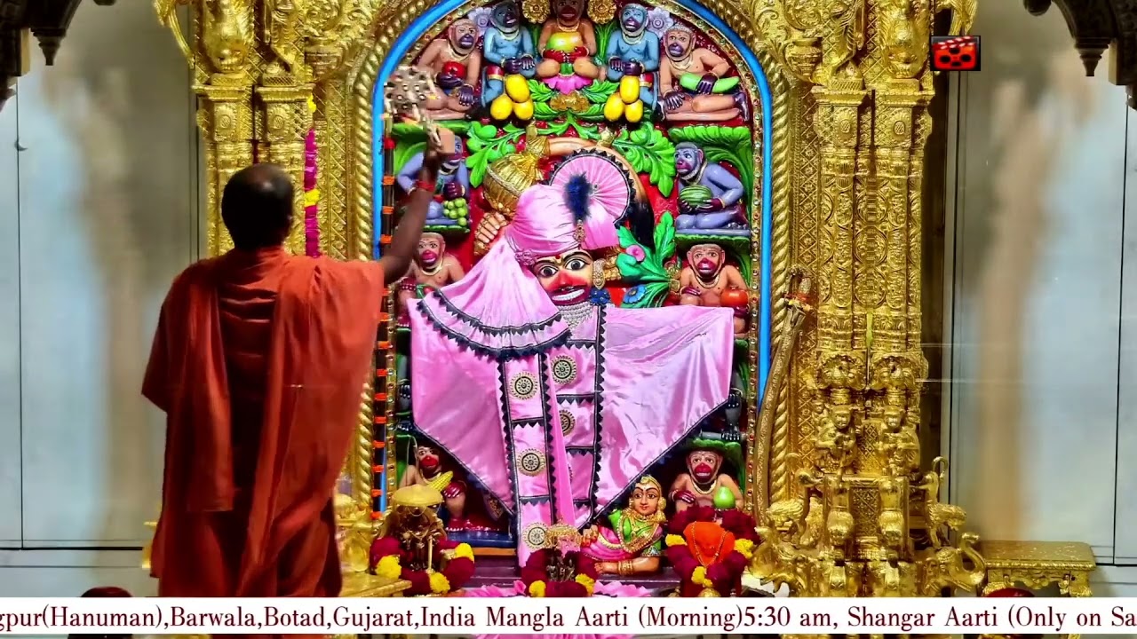 Mangla Aarti Darshan Salangpur Date 13 04 2024