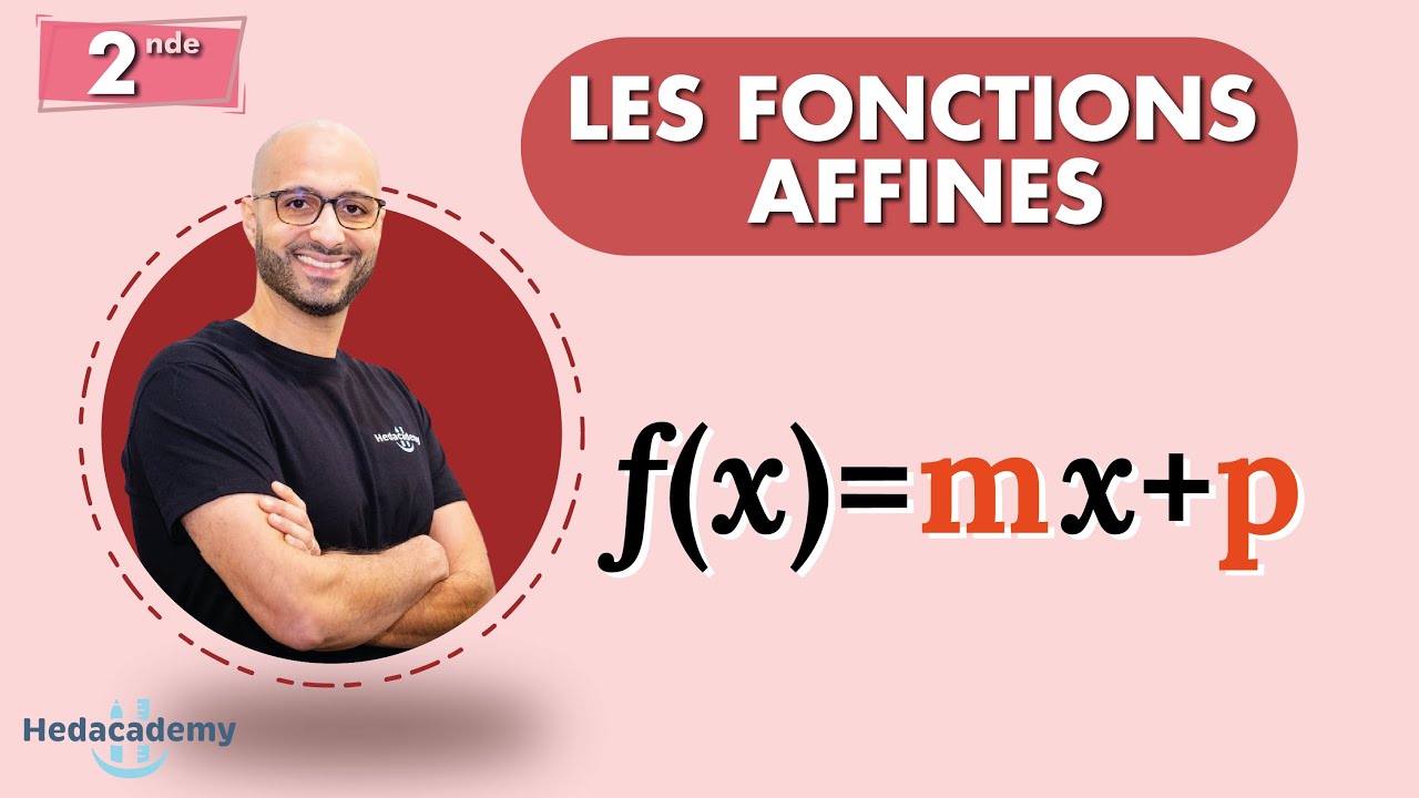 Les Fonctions AFFINES - Définition + Exercice