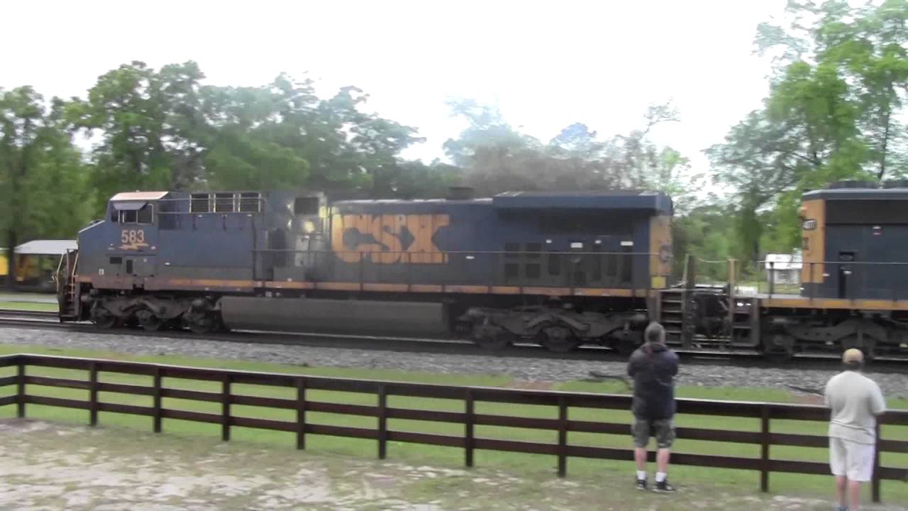 Railfanning (And Foaming!) At The Folkston Railwatch Part 3 (4/2/16)