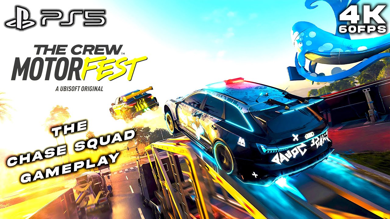 THE CREW MOTORFEST YEAR 2 PASS THE CHASE SQUAD GAMEPLAY (4K60FPS)