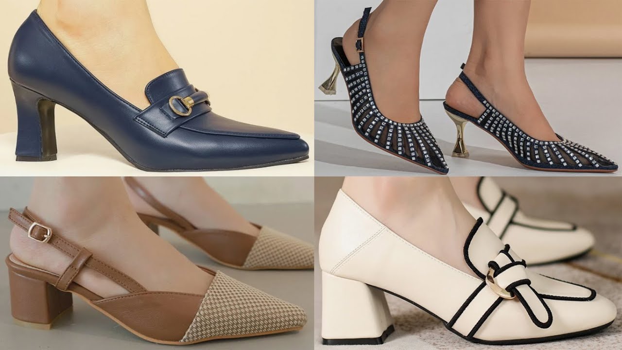 2023 VERY UNIQUE CLASSY BEAUTIFUL SHOES DESIGNS FOR WOMEN LATEST NEW SLIP ON APPEALING PUMPS SHOES