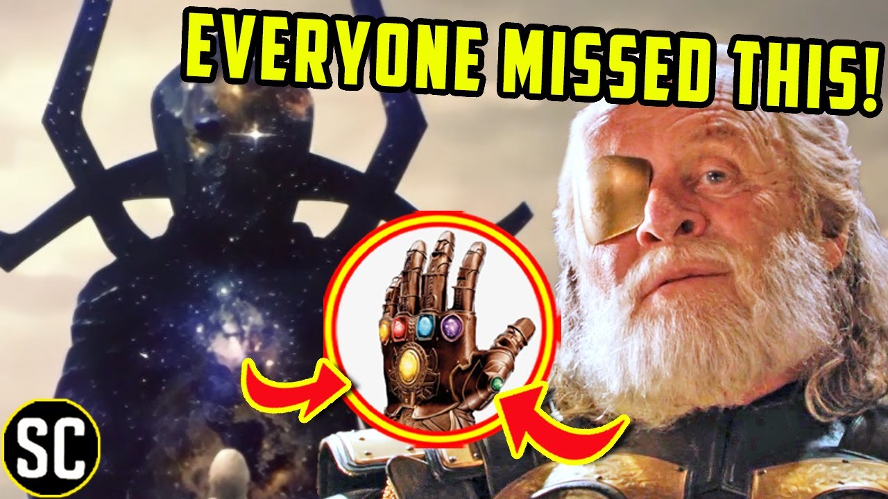 ETERNITY's Secret Connection to ASGARD, Stormbreaker & the Infinity Gauntlet REVEALED