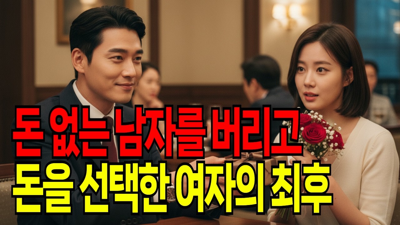 돈 많은 남자를 선택한 여자의 최후