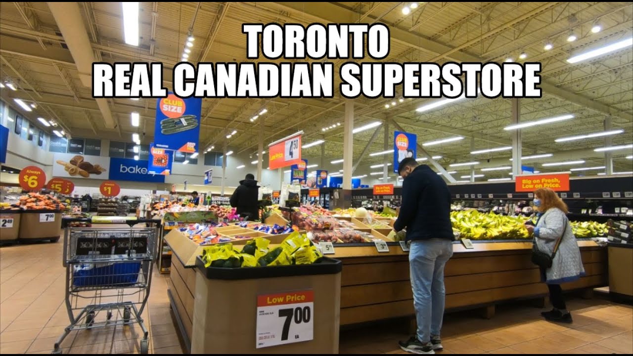 [4K] 🇨🇦 Real Canadian Superstore Don Mills Road in Toronto Ontario Canada