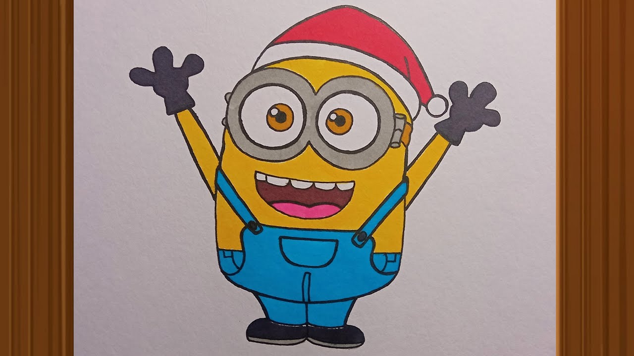 How To Draw a Minion // Minion Drawing Easy